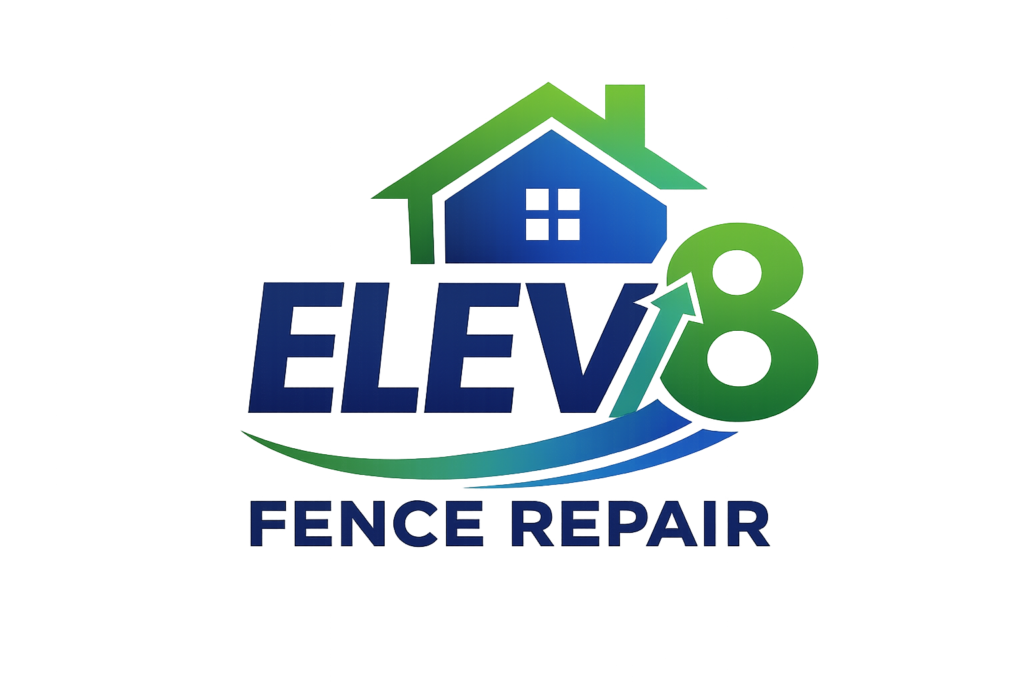 elev8 fence repair transparent logo