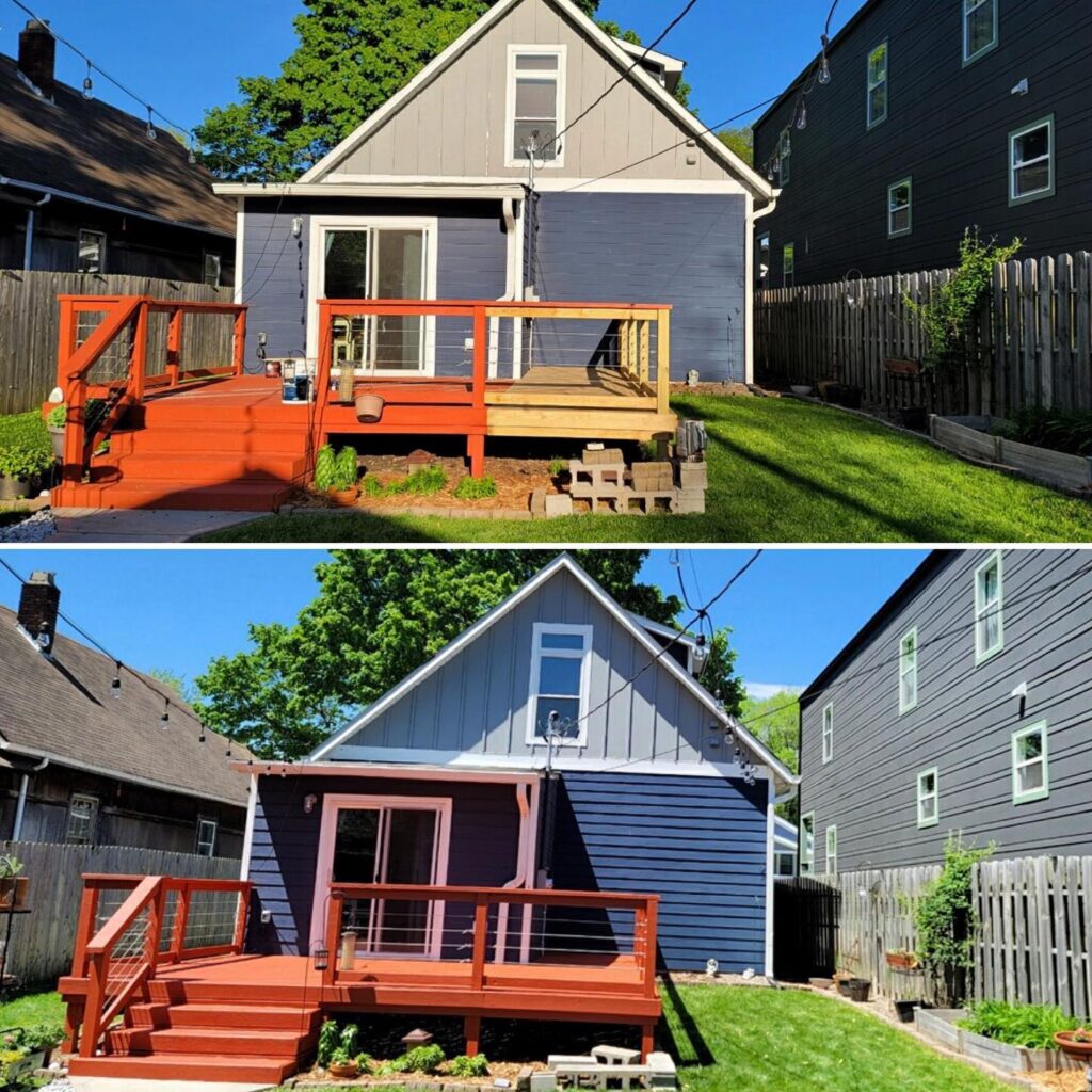 exterior home paint and deck paint downtown indianapolis in