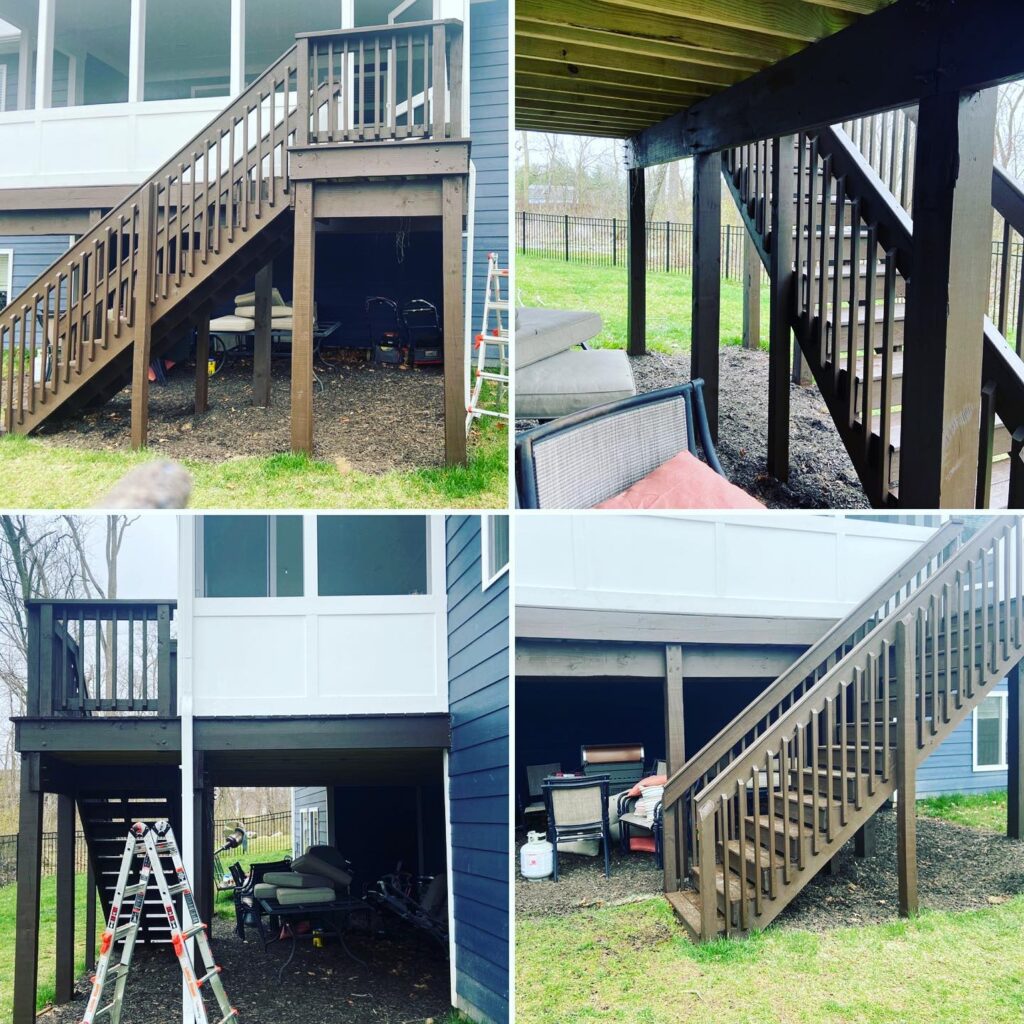 stain protect new deck indianapolis in